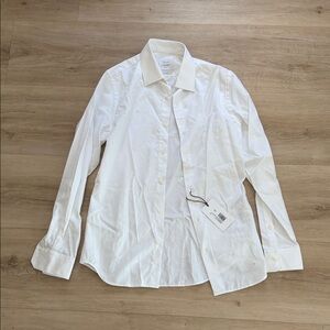 Classic White Men's Shirt